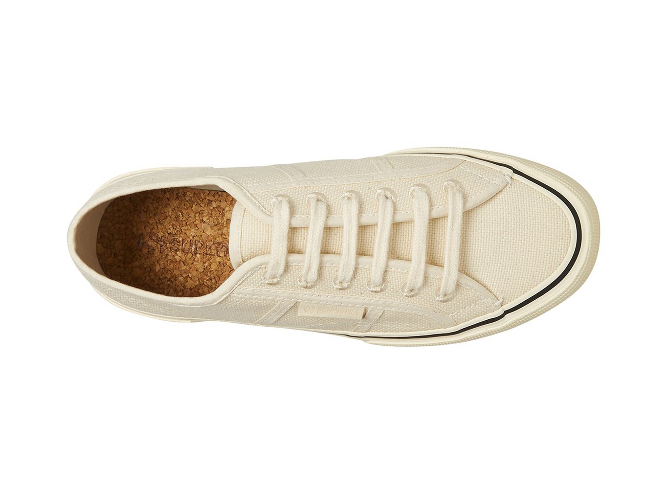 Espadrille Feminino Bege - Superga 2490 Bold Organic - CWUFQ-1246